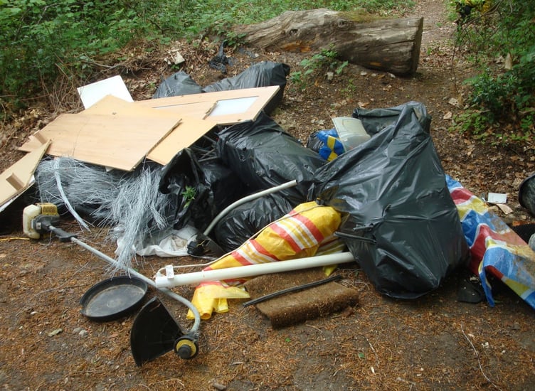 Flytipping Headley EHDC