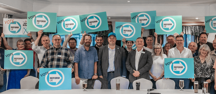 Reform UK Farnham Bordon Alex Wilkins