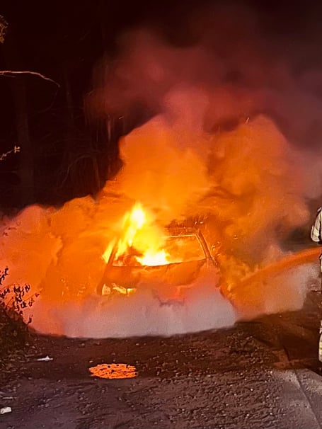 Bolley Avenue Car Fire