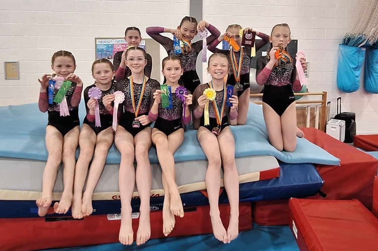 Petersfield's Flex Gymnastics Club impressed at the Hampshire and South Region Grades competitions