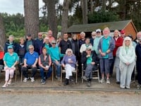 Crondall Petanque Club raise £350 for Phyllis Tuckwell Hospice