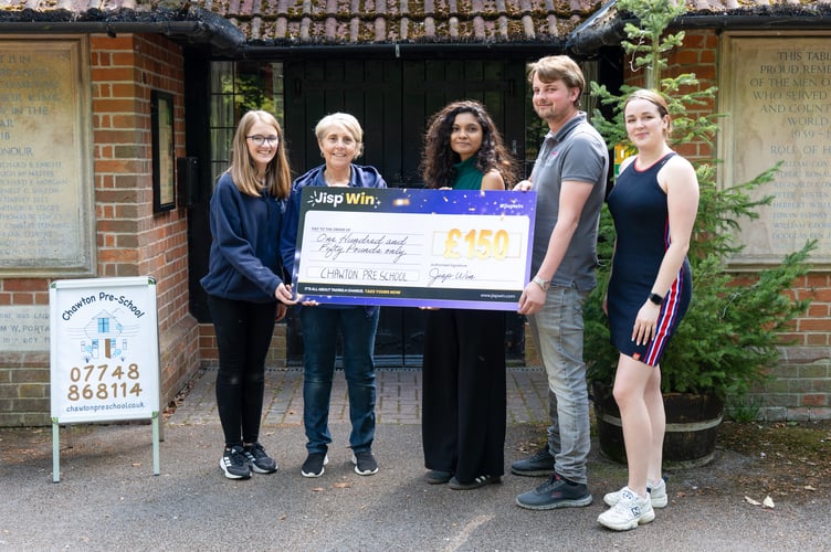 JispWin Chawton Pre-School donation