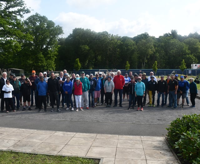 Visitors from London win doubles competition at Bordon Petanque Club