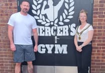 Gym buddies as council gives Mercer's £1k to help Bordon's troubled youths