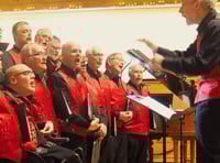 Natural Bourne entertainers as choir warms up for summer concert