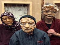 Masks, puppets and tea-making: Three is the magic number