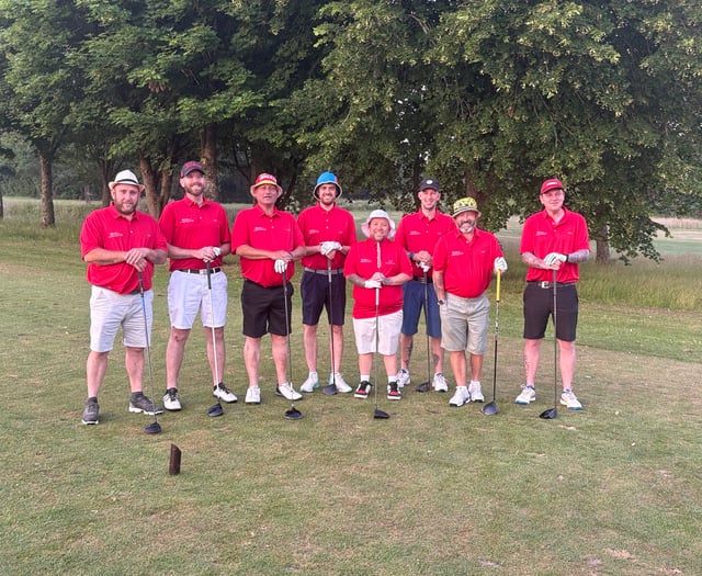 Worldham golfers raise the par for baby bereavement charity