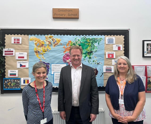 Life is very good at Greatham Primary as inspector calls