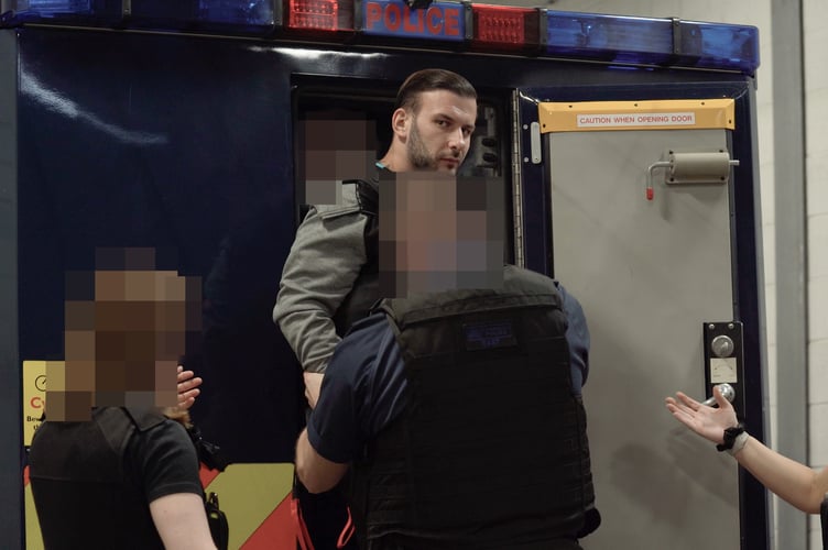 James Harding UK Airport arrest