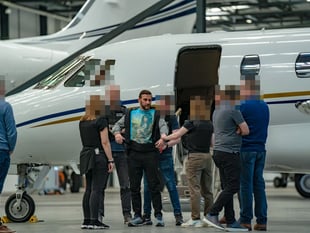 WATCH: The moment when drug baron James Harding was arrested