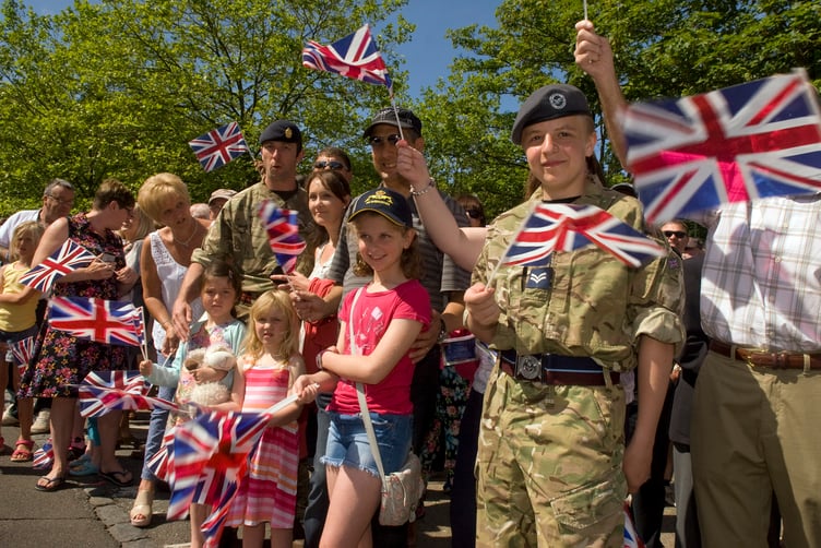 Bordon Photo Assignment, Camp Road, Bordon, Farewell to the Garrison Festival, © Paul Doyle 27.06.2015. Please credit PAUL DOYLE.