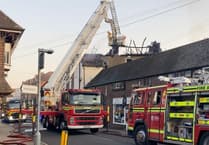 VIDEO: Firefighters dampen serious fire in Petersfield town centre