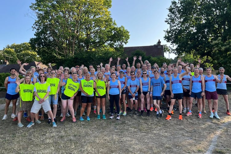 Farnham Runners out in numbers for the Club Championship