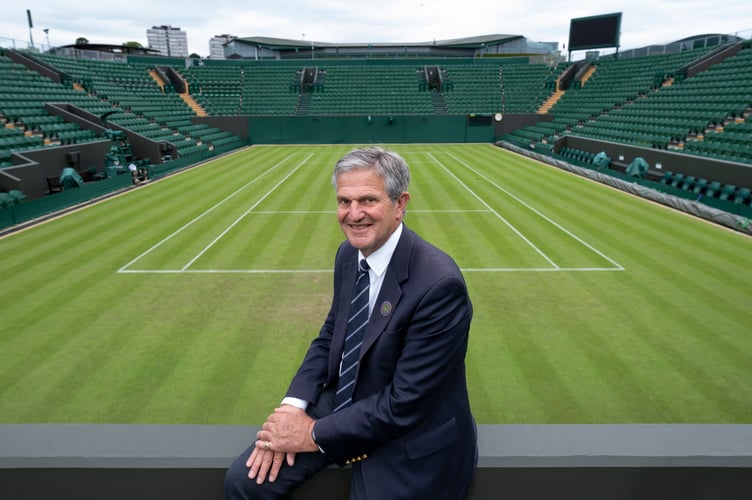 Chief Steward James Mendelssohn ahead of The Championships 2024. Held at The All England Lawn Tennis Club, Wimbledon. Day -1 Sunday 30/06/2024. A tennis fan who has worked as a Wimbledon steward for 12 years has revealed the best way to tackle the famous 'queue'.James Mendelssohn, 67, first stepped foot inside The All England Lawn Tennis Club around 50 years ago, when he took part in a school tennis tournament. After that, he worked as an umpire for seven years while at university, but then left it all behind to pursue his own business and raise his family. However, when James retired from his full-time job, he was drawn back to Wimbledon and started working as a steward.