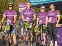Gearing up interest in Farnham Charity Bike Ride
