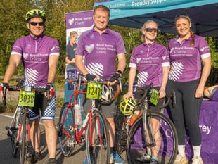 Gearing up interest in Farnham Charity Bike Ride