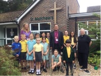 Religious education as Bishop visits Blackmoor school