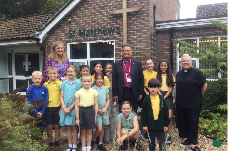 Bishop Visit Blackmoor School