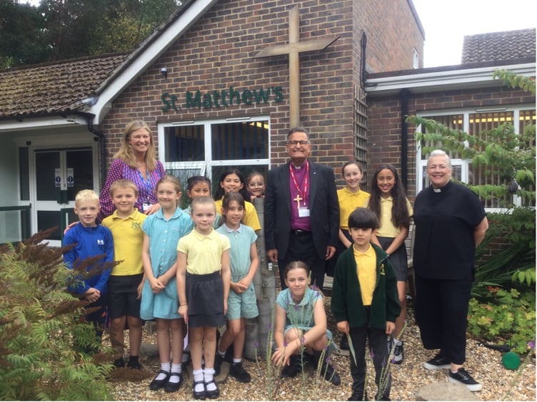 Bishop Visit Blackmoor School