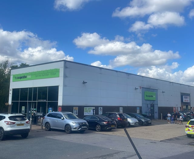 Police incident in Wrecclesham as armed officers seen near food store