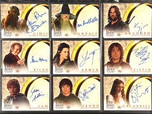 Rare items on the cards at auction sale