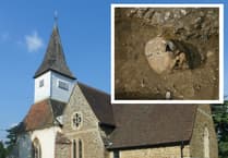 Work for the future reveals fascinating past of Elstead church