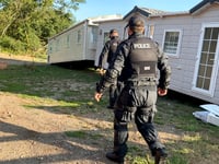 Police raid site in Odiham as part of vehicle theft investigation