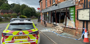 Elstead store ram-raided in attempt to steal cashpoint