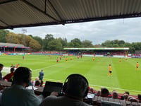 Ten-man Aldershot Town fall to narrow defeat against Boston United