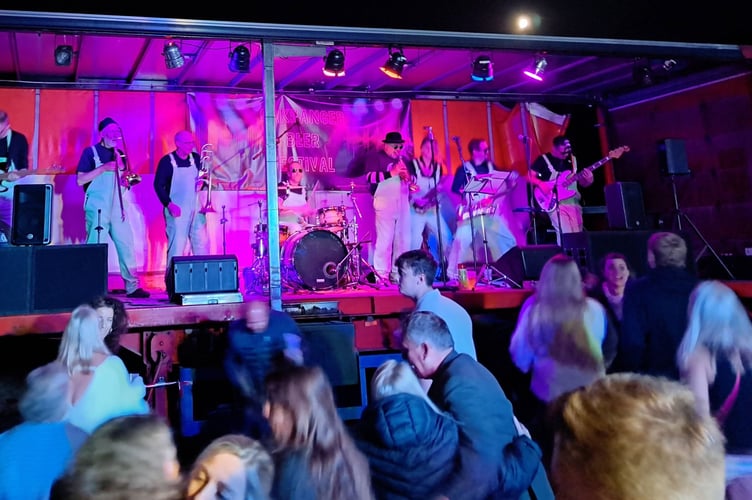 A scene from last year's Oakhanger Beer Festival in 2024.