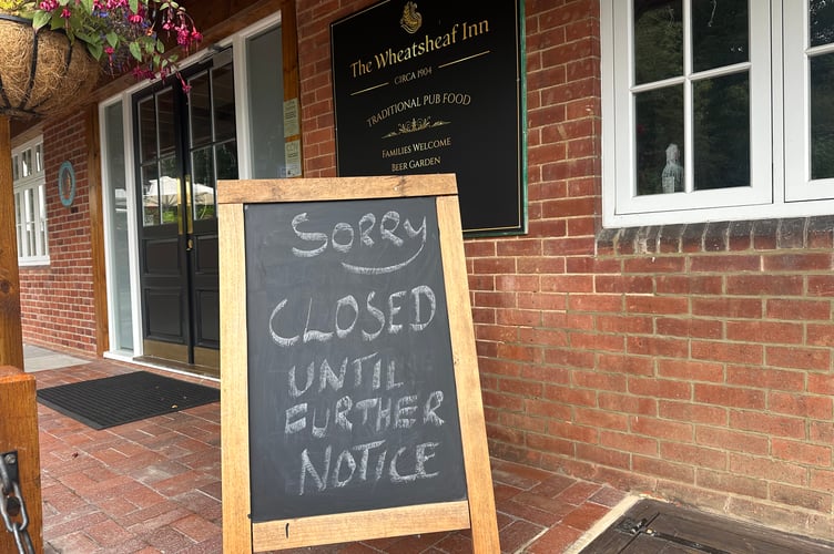 The Wheatsheaf's sudden closure has left everyone shocked