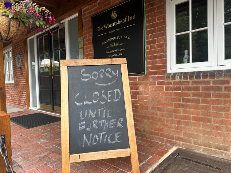 The Wheatsheaf's sudden closure has left everyone shocked