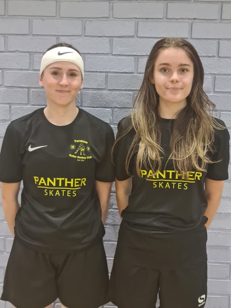 Hannah Sollars (left) and Lucy Collis