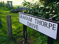 Graham Thorpe Drive named in Farnham as father pays tribute