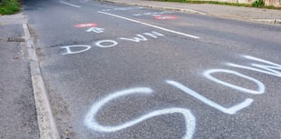 Villager leaves their mark as drivers see red and white