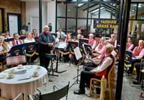 Golden wonders: Farnham Brass Band goes back to school for 50th anniversary