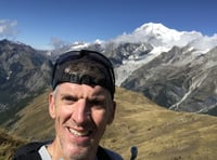 Ben conquers 100km Alpine ultra marathon for hospice care