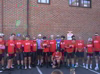 Sporting legends launch charity cycling event from Farnham