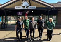 New police district commander meets residents and shopkeepers