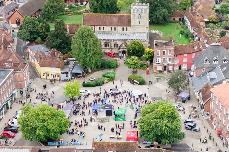 March for Men for Kev Petersfield Big Ladder