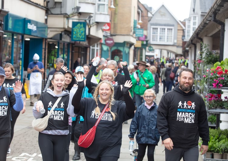 March for Men Kev Petersfield Big Ladder