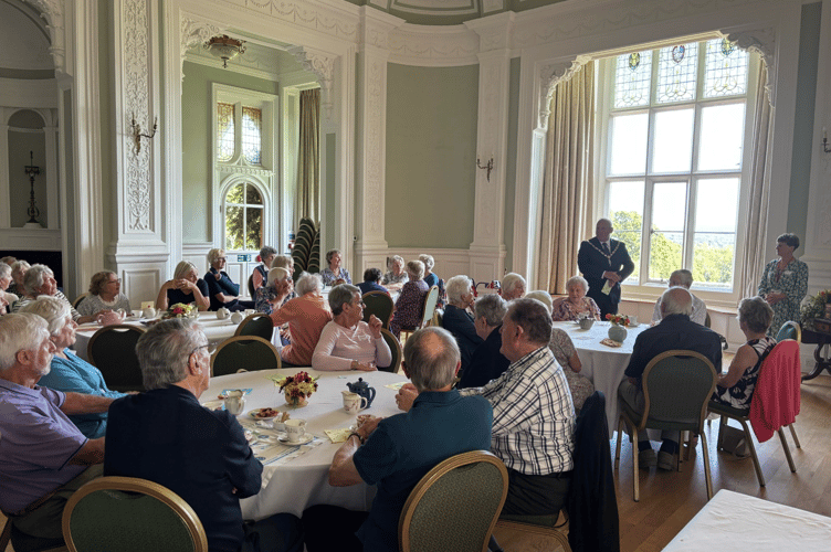 Rowledge Volunteers hosted the autumn Four Seasons Afternoon Tea in the ballroom at Frensham Heights School, September 2025.