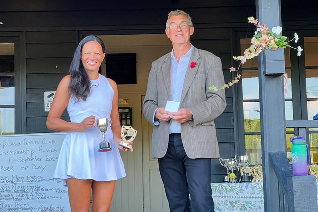 Winners crowned at Steep Tennis Club's championship finals day