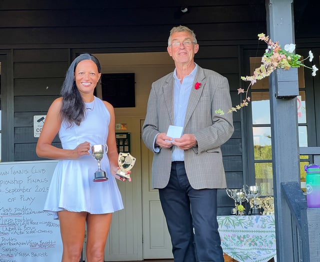 Winners crowned at Steep Tennis Club's championship finals day