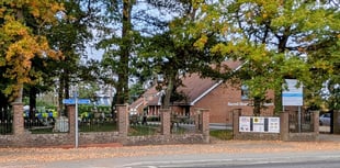 Incident at Bordon church: entrance taped off by police