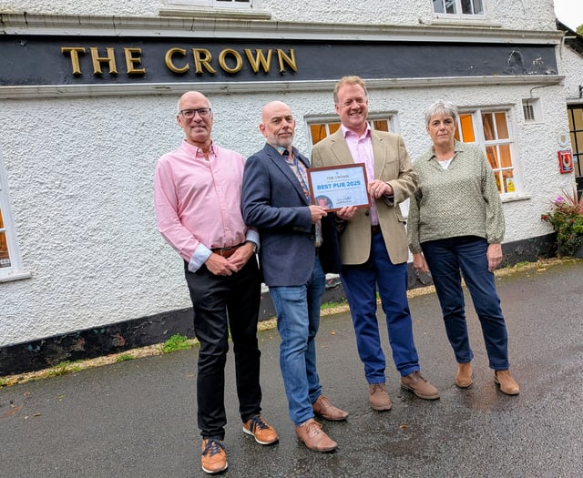Cheers as pub near Headley crowned the best in  constituency