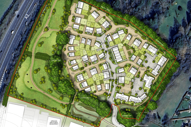 Buckmore Green Development Petersfield Layout