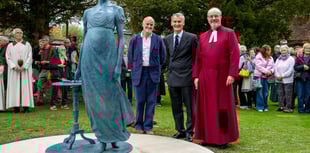 Second Jane Austen statue unveiled in Hampshire
