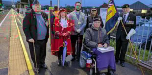 Station welcome was just the ticket for veteran RBL fundraiser 