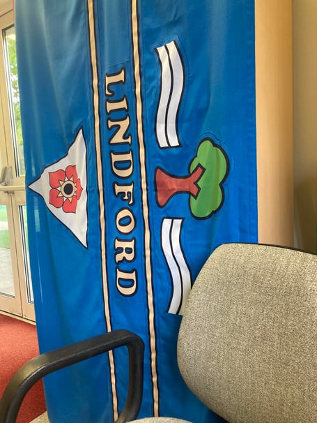 Lindford Parish Council flag